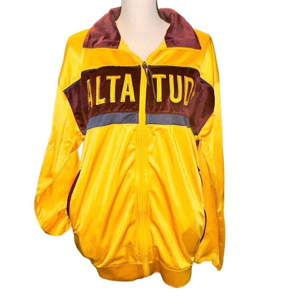 ALTATUDE “GOT BIRDZ” TRACK JACKET MUSTARD